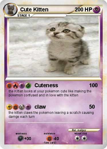 Pokemon Cute Kitten