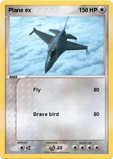 Pokemon Plane ex