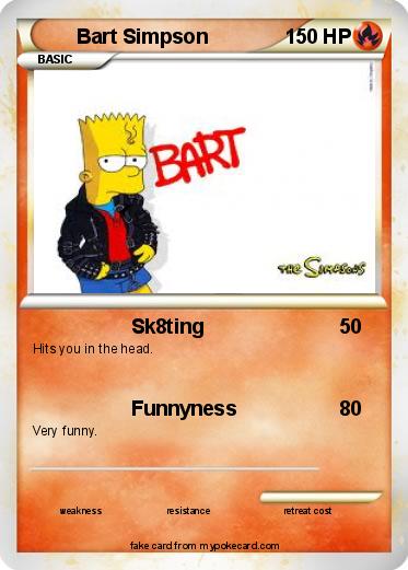 Pokemon Bart Simpson