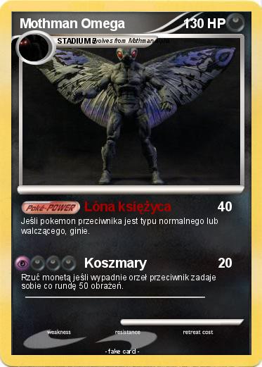 Pokemon Mothman Omega