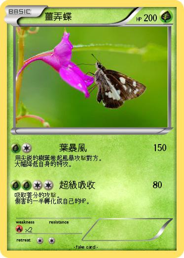 Pokemon 薑弄蝶