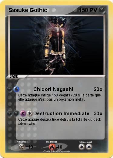 Pokemon Sasuke Gothic