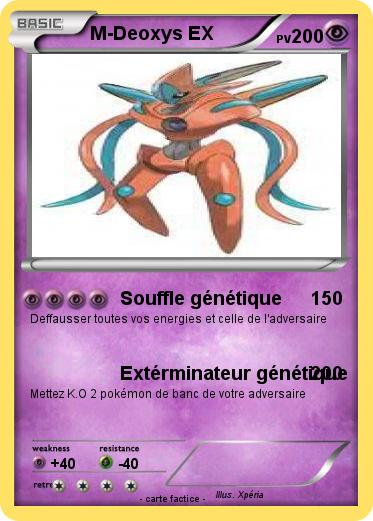 Pokemon M-Deoxys EX