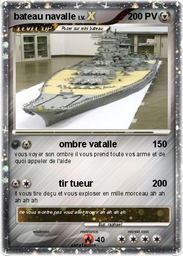 Pokemon bateau navalle