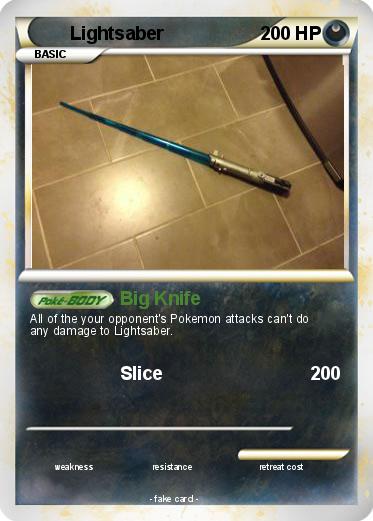 Pokemon Lightsaber