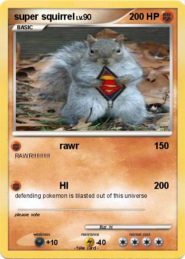 Pokemon super squirrel