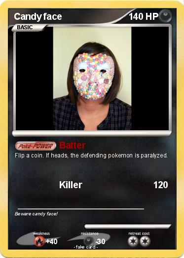 Pokemon Candy face