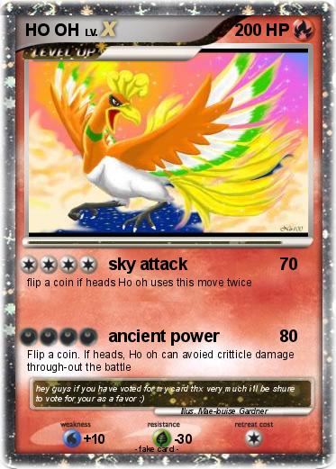 Pokemon HO OH