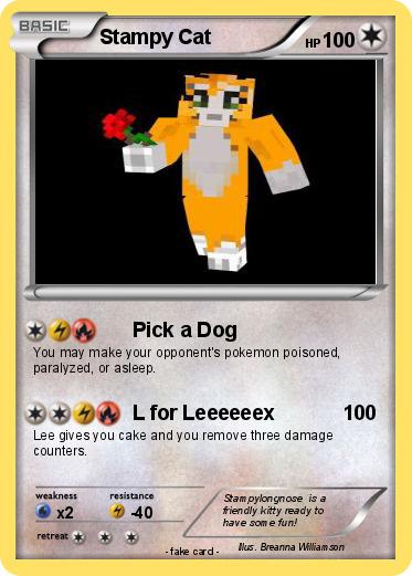Pokemon Stampy Cat