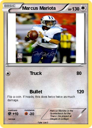Pokemon Marcus Mariota