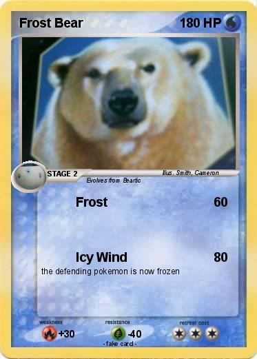 Pokemon Frost Bear