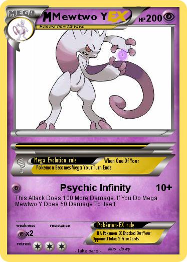 Pokemon Mewtwo Y