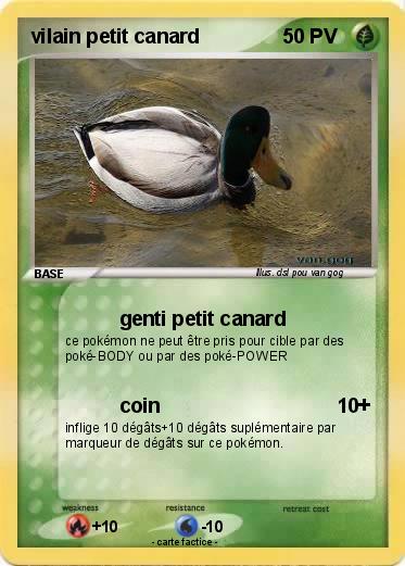 Pokemon vilain petit canard