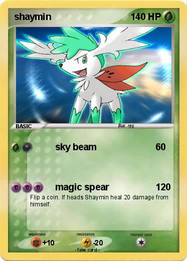 Pokemon shaymin