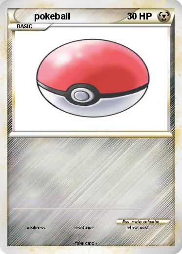 Pokemon pokeball