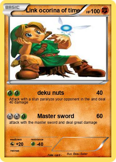 Pokemon Link ocorina of time