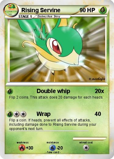 Pokemon Rising Servine