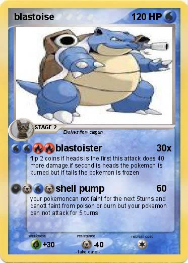Pokemon blastoise