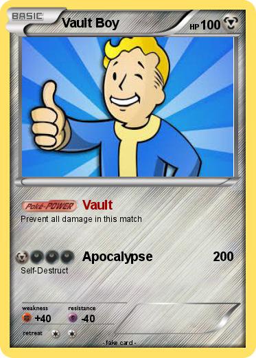 Pokemon Vault Boy