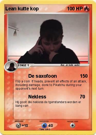 Pokemon Lean kutte kop