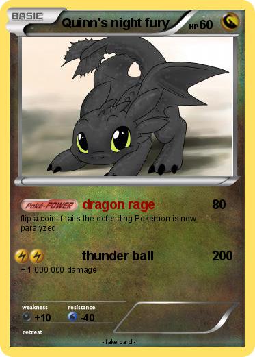 Pokemon Quinn's night fury