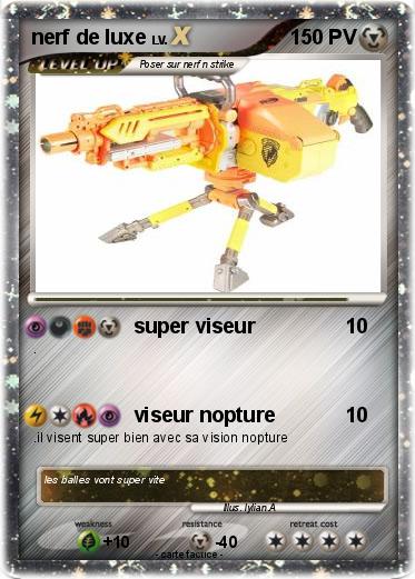 Pokemon nerf de luxe