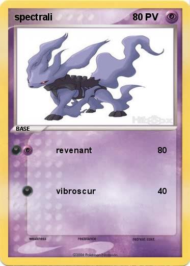 Pokemon spectrali