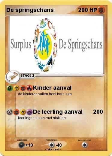 Pokemon De springschans