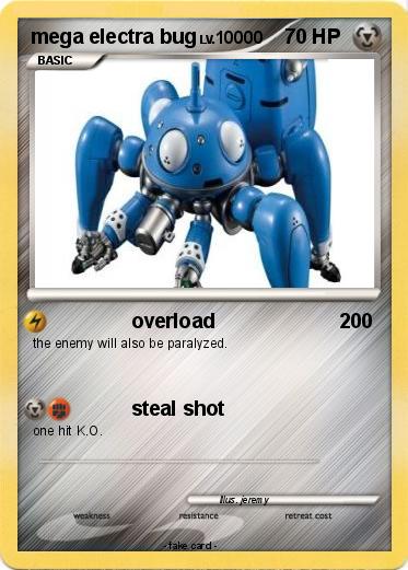 Pokemon mega electra bug
