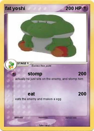 Pokemon fat yoshi