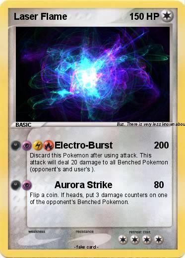Pokemon Laser Flame