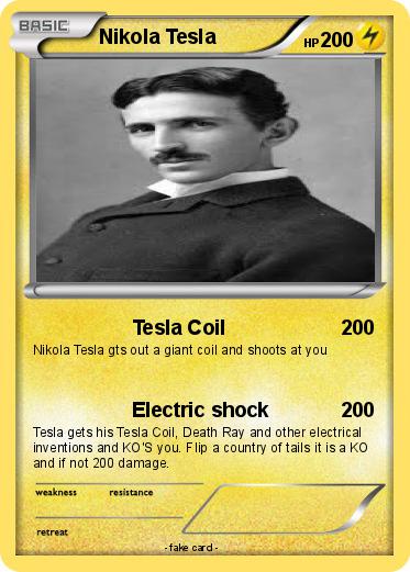Pokemon Nikola Tesla