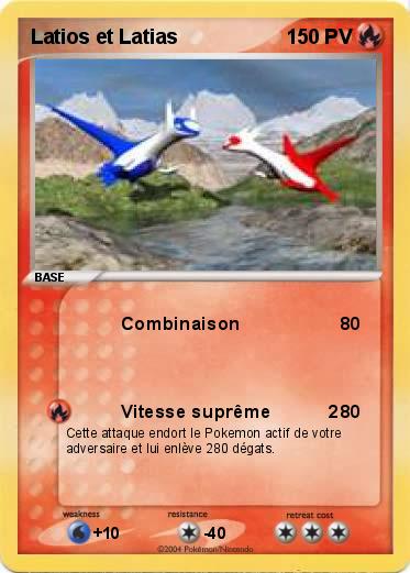 Pokemon Latios et Latias                  