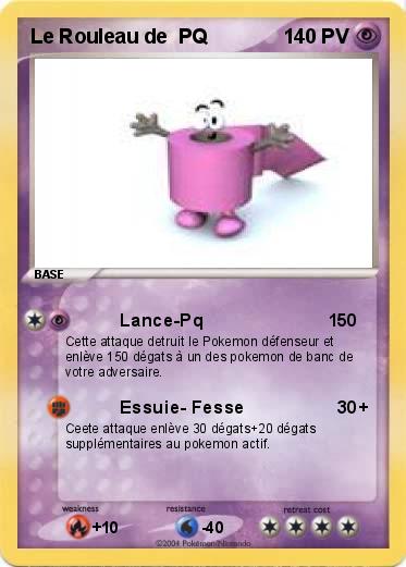 Pokemon Le Rouleau de  PQ