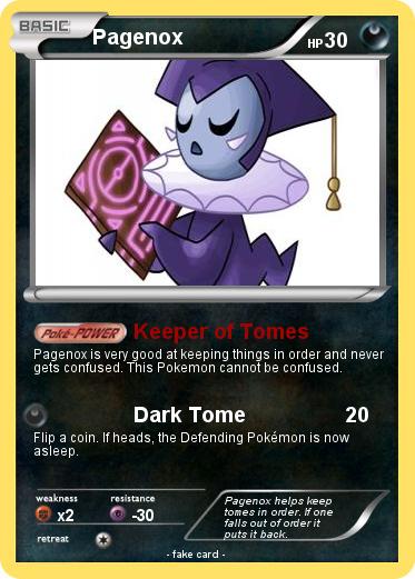 Pokemon Pagenox