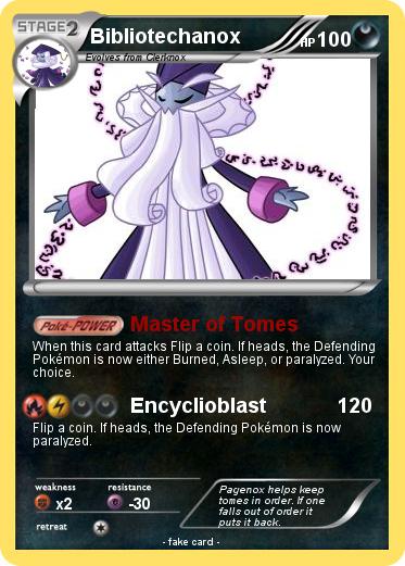 Pokemon Bibliotechanox
