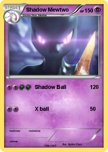 Pokemon Shadow Mewtwo