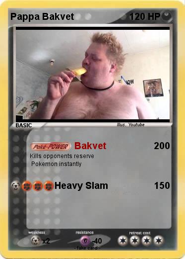 Pokemon Pappa Bakvet