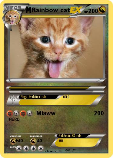 Pokemon Rainbow cat