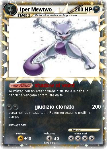 Pokemon Iper Mewtwo