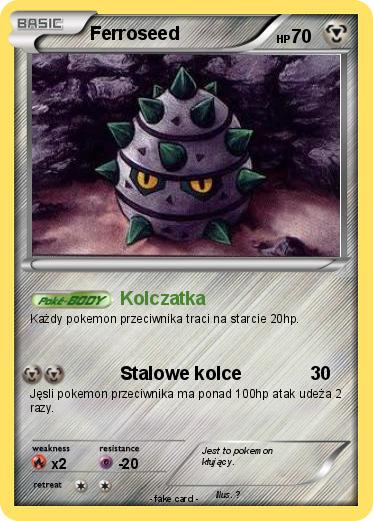Pokemon Ferroseed