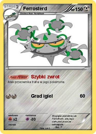Pokemon Ferrosterd