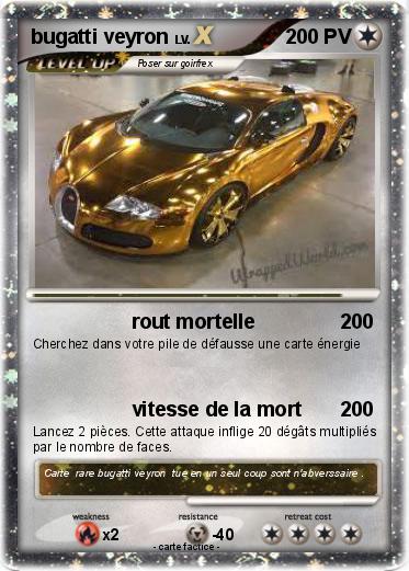 Pokemon bugatti veyron
