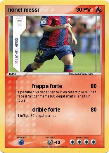 Pokemon lionel messi