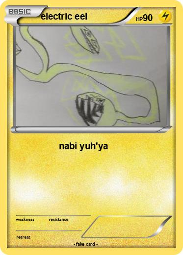 Pokemon electric eel