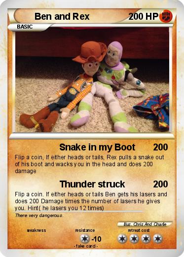 Pokemon Ben and Rex