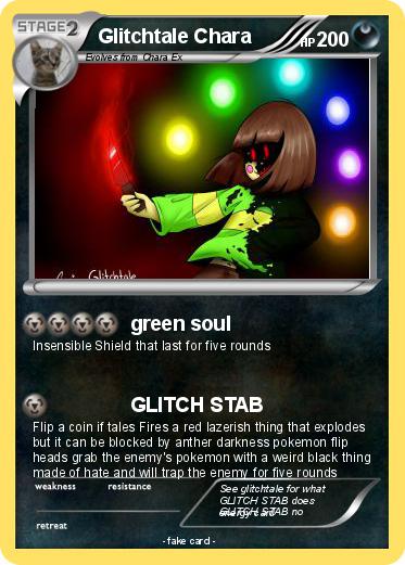 Pokemon Glitchtale Chara