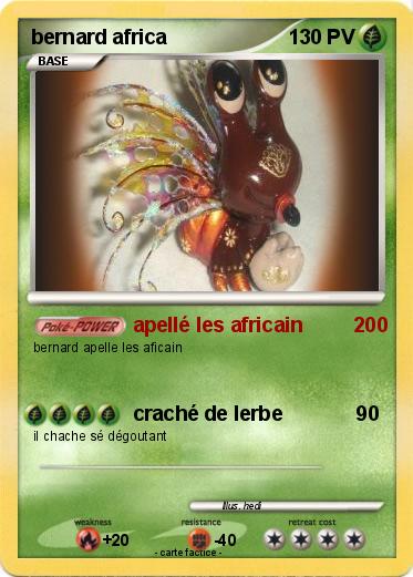Pokemon bernard africa