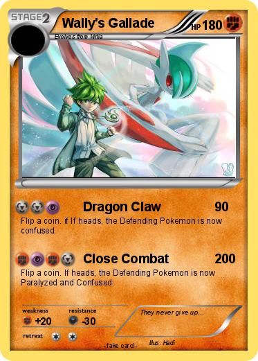 Pokemon Wally's Gallade