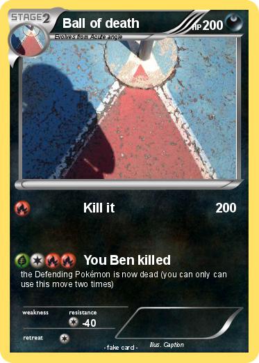 Pokemon Ball of death